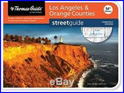 THOMAS GUIDE LOS ANGELES & ORANGE COUNTIES  THOMAS GUIDE By Rand Mcnally NEW