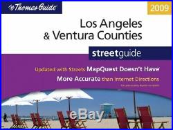 THOMAS GUIDE LOS ANGELES & VENTURA COUNTIES STREET GUIDE By Rand Mcnally