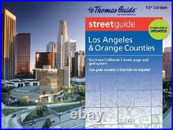 THOMAS GUIDE STREETGUIDE LOS ANGELES & ORANGE COUNTY By Rand Mcnally EXCELLENT