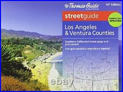 THOMAS GUIDE STREETGUIDE, LOS ANGELES & VENTURA COUNTIES By Rand Mcnally