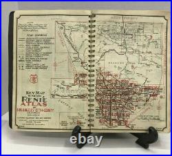 The New Renie Atlas of Los Angeles City and County 1942 First Edition