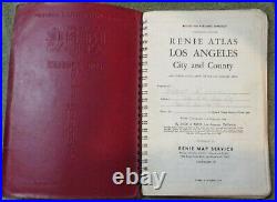 The New Renié Atlas of Los Angeles and County 1956 SCHOOLS EDITION