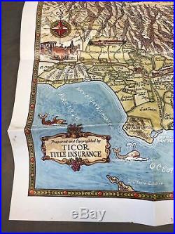 The Old Spanish and Mexican Ranchos of Los Angeles County Map by Leavitt Dudley