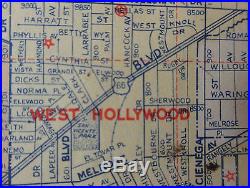 Thomas Bros. 1958 Popular Atlas Los Angeles & Orange County