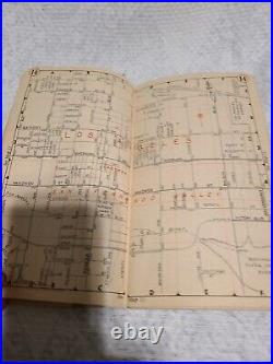 Thomas Bros. Guide 1947 Los Angeles County Street Guide Vintage