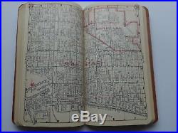 Thomas Bros Los Angeles County Street Guide 1951 California Map Vtg City Atlas