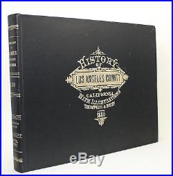 Thompson & West's History of Los Angeles County California 1880 1959 Antique Vtg