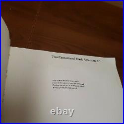 Two Centuries of Black American Art By David Driskell 1st Edition Softcover 1976