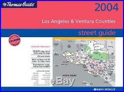 USED (GD) Thomas Guide 2004 Los Angeles County Street Guide by Rand McNally