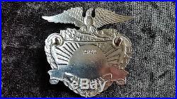 Vintage Defunct California County Marshal Badge -hm Entenmann Los Angeles