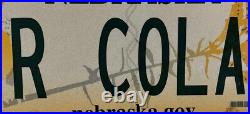 Vanity R COCA COLA license plate Colao County Of Los Angeles Cost Living Coke NE