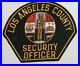 Very_Old_LOS_ANGELES_COUNTY_Security_Officer_California_Vintage_Black_FELT_patch_01_alrt
