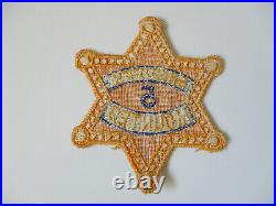 Vintage 1960 era Los Angeles County Califonia Sheriff Mounted Posse Police Patch