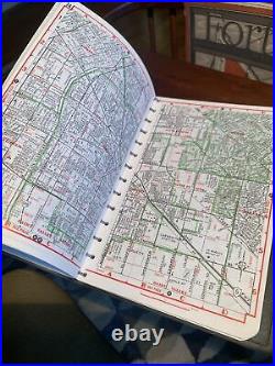 Vintage 1964 Edition Renie Atlas of Los Angeles City & County Spiral Bound NOS