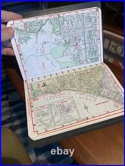 Vintage 1964 Edition Renie Atlas of Los Angeles City & County Spiral Bound NOS