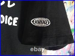 Vintage 90s K's Choice Not An Addict KROQ Rock Band T-shirt Sz L Single Stitch