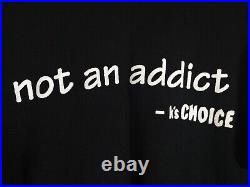Vintage 90s K's Choice Not An Addict KROQ Rock Band T-shirt Sz L Single Stitch