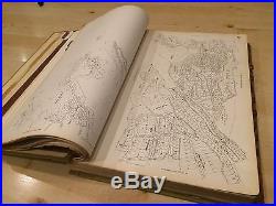 Vintage City Of Los Angeles Real Estate Plat Map Official County
