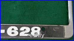 Vintage L. A. Los Angeles County KMA-628 Sheriff's License Plate Frame