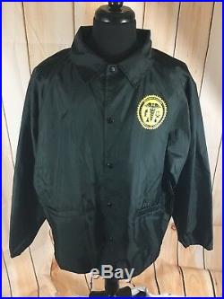Vintage Los Angeles County Coroner Jacket Mens 3XL XXXL