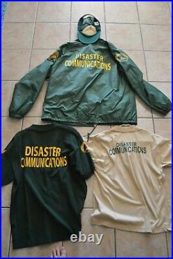 Vintage Los Angeles County Disaster Communications Outfit Halloween Role Play