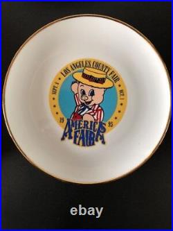 Vintage Los Angeles County Fair Collectible Plates 1992, 1993, 1994, 1995