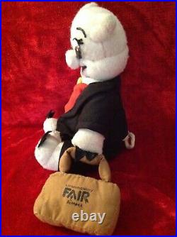 Vintage Los Angeles County Fair Thummer Pig Mascot Fan Art Toy Doll LA Pomona