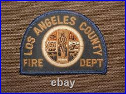 Vintage Los Angeles County Fire Dept Firemen's Obsolete Patch