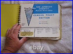 Vintage Los Angeles County Street Atlas Census Tract Edition 1971