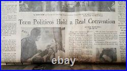 Vintage Los Angeles Times May 26,1969 Complete Newspaper. Orange County edition