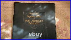 Vintage Thomas Bros Popular Atlas Of Los Angeles County 1956 Edition