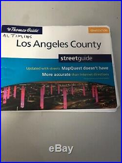 Vintage Thomas Guide Los Ángeles/Orange County