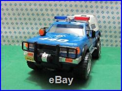 Vintage Toy Datsun Sheriff Los Angeles County Battery Operated, 32 CM