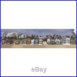 Wall Decal entitled Houses on the beach Santa Monica Los Angeles County