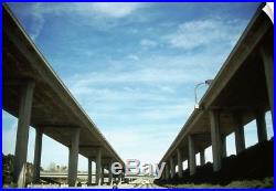 Wall Decal entitled Low angle view of elevated roads, Los Angeles County