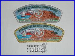 Western Los Angeles County Council sa30/sa31 CSP Commissioner Service Numbered