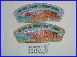 Western Los Angeles County Council sa39/sa40 CSP Commissioner Service Numbered