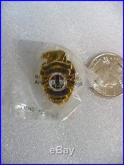 Zky County Of Los Angeles Safety Police Officer Mini Badge Tie Tac (#15993)z73