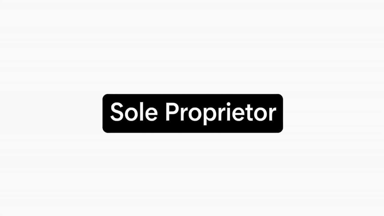 Name Of Sole Proprietor