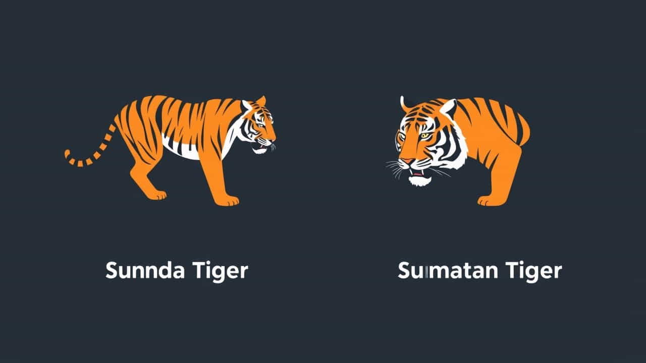 Sunda Tiger Vs Sumatran Tiger