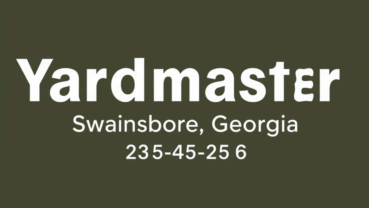 Yardmaster Swainsboro Georgia Phone Number