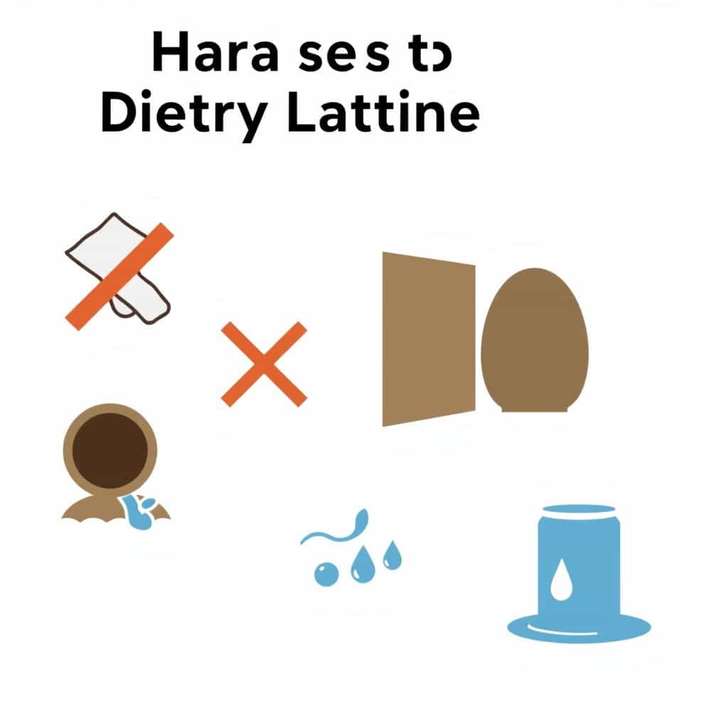 Hara Latrine Hone Ka Karan