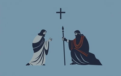 Jesus And The Madman Of Gadara