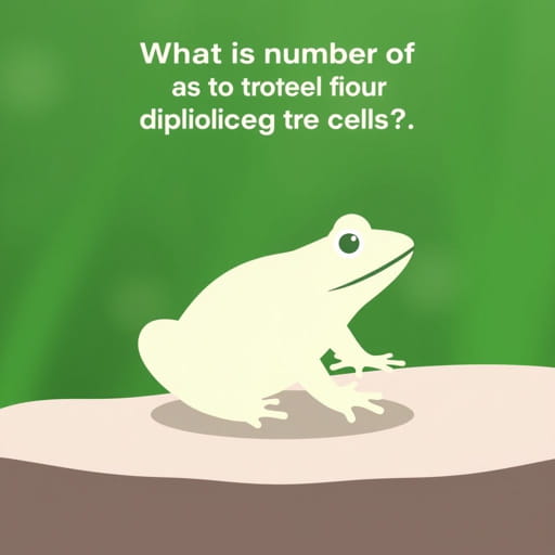 What Is The Number Of Chromosomes For Diploid Frog Cells