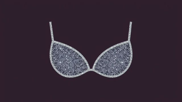 Victoria Secret Glitter Bra