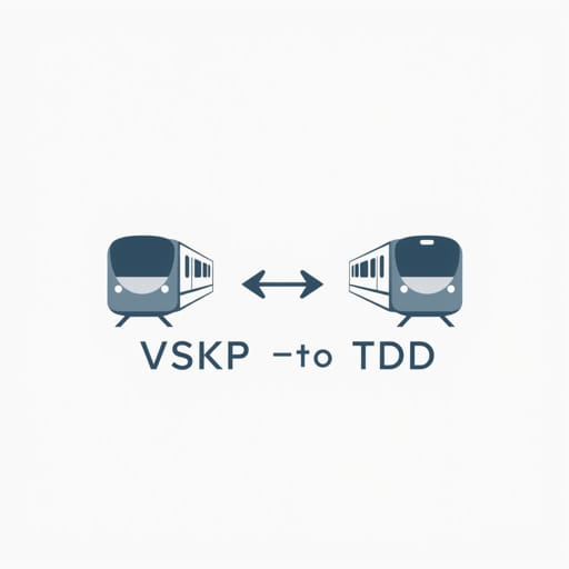 Vskp To Tdd Trains