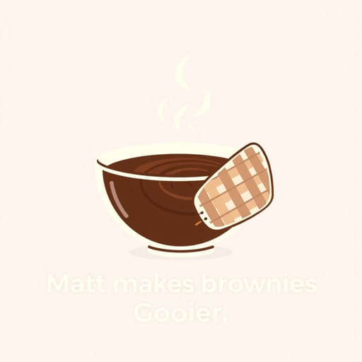 What Makes Brownies Gooier