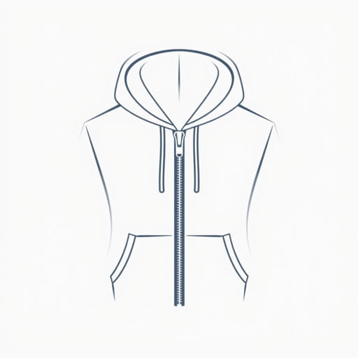 Zip Up Affliction Hoodie