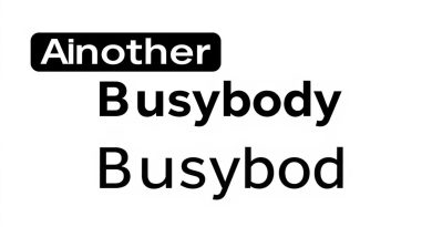 Another Term for Busybody