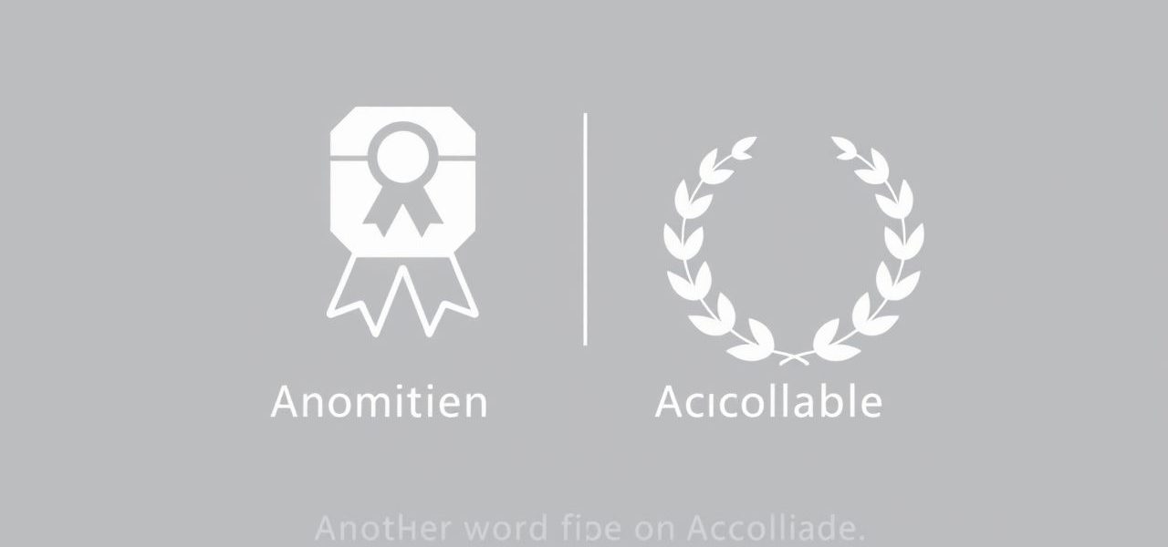 Another Word for Accolade